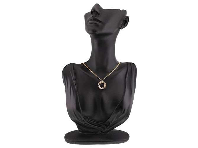 Cartier Trinity Medium MM Diamantenhalskette - Ansicht 7