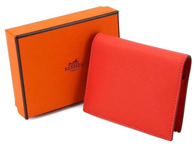 Hermès Capa de caderno Hermes Agenda PM em couro Epsom vermelho - vista 2