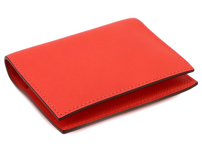 Hermès Capa de caderno Hermes Agenda PM em couro Epsom vermelho - vista 4