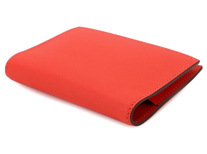 Hermès Capa de caderno Hermes Agenda PM em couro Epsom vermelho - vista 5