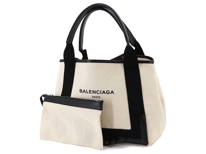 Borsa Cabas Small Balenciaga Navy - vista 2