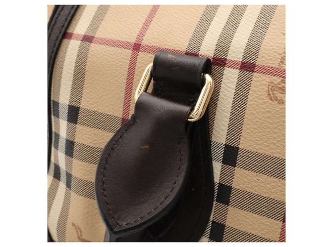 Borsa Burberry Nova Check Shadow Horse - vista 8