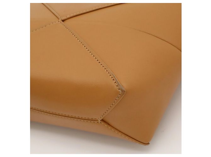 mala LOEWE Puzzlefold em Warm Desert Camel - vista 4