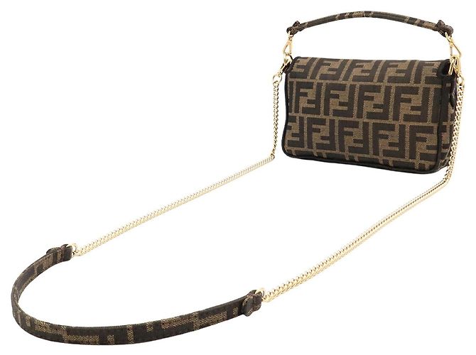 Borsa a secchiello Fendi Zucca Pattern - vista 3