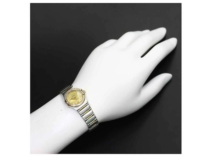 Reloj Omega Constellation Mini Two-Tone Quartz para mujer - vista 3