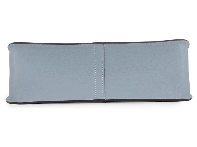 Hermès Borsa Hermes Arzan 25 Verso in Blue Lin Glacier Evercolor - vista 4
