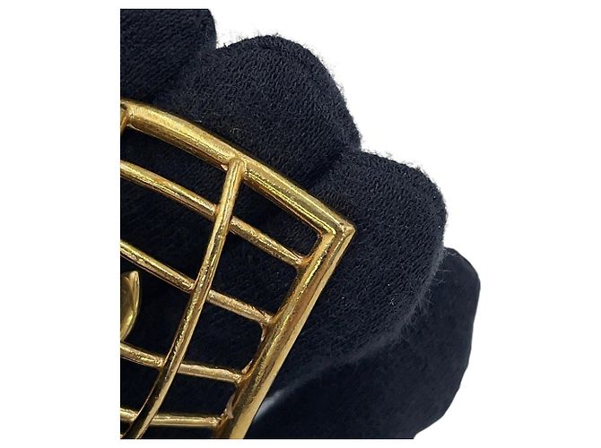 Orecchini a clip placcati oro Chanel - vista 6