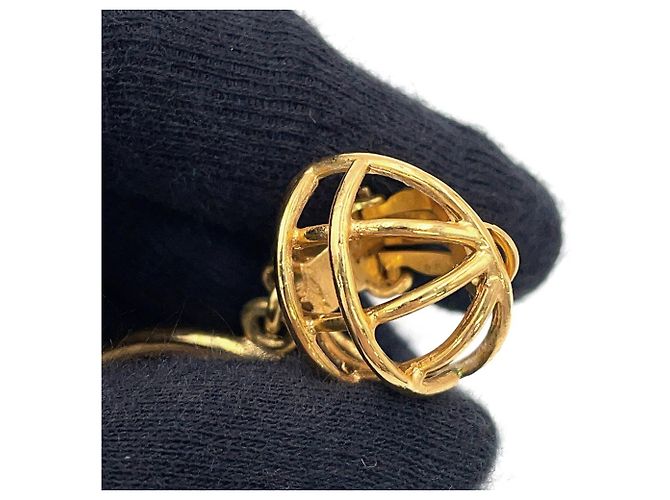 Orecchini a clip placcati oro Chanel - vista 8