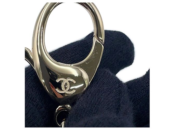 Portachiavi Chanel - Cuore in perle finte Coco Mark - vista 5