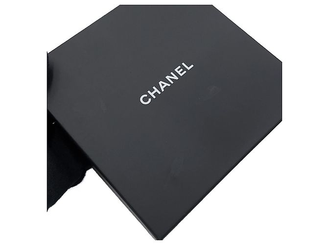Collar de metal plateado Chanel - vista 7