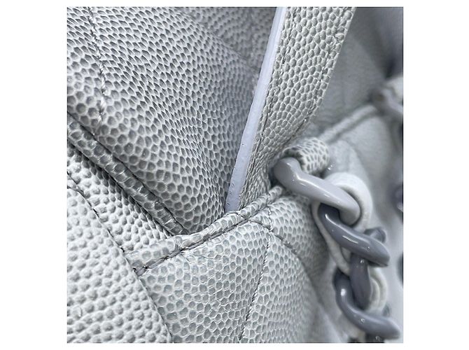 Borsa Chanel Matelassé in Gray - vista 11