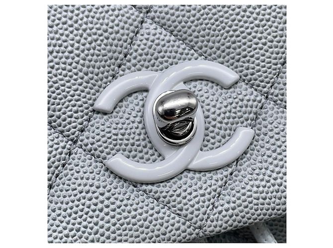 Borsa Chanel Matelassé in Gray - vista 12