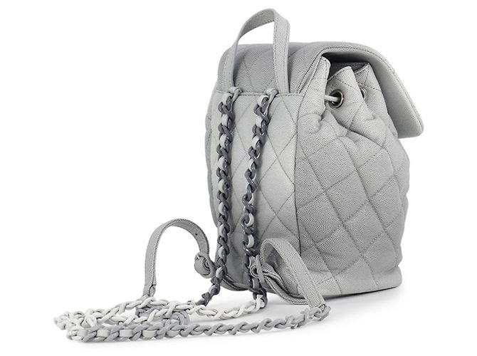 Borsa Chanel Matelassé in Gray - vista 2