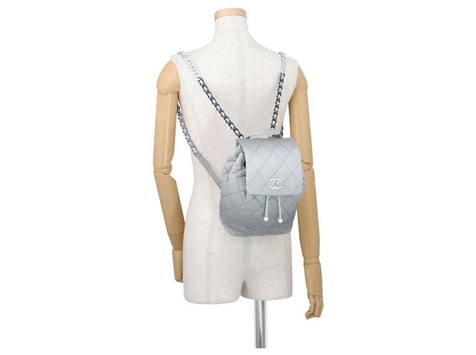 Borsa Chanel Matelassé in Gray - vista 4
