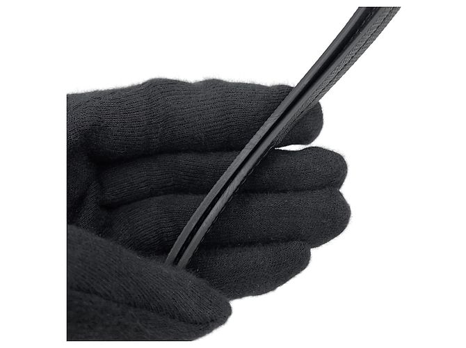 Tarjetero Prada de piel Saffiano negra - vista 9