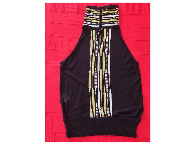 Pull sans manches Missoni à rayures - vue 10