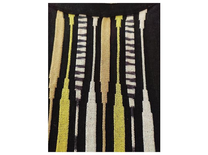 Pull sans manches Missoni à rayures - vue 2