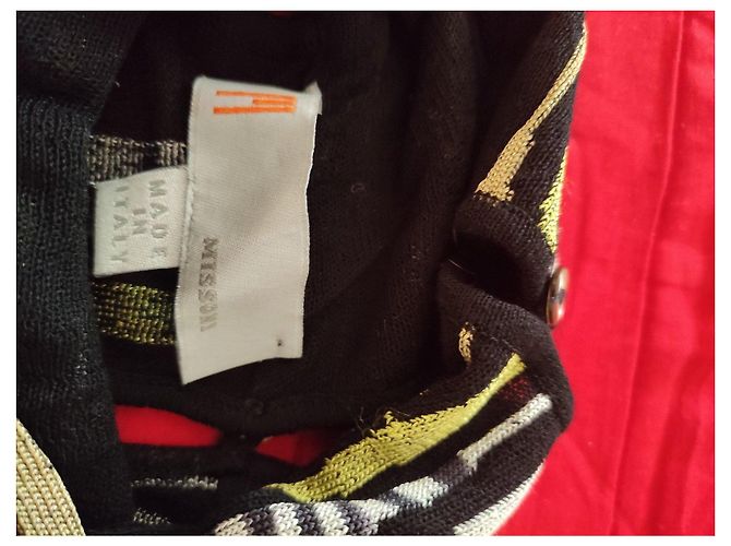 Pull sans manches Missoni à rayures - vue 4