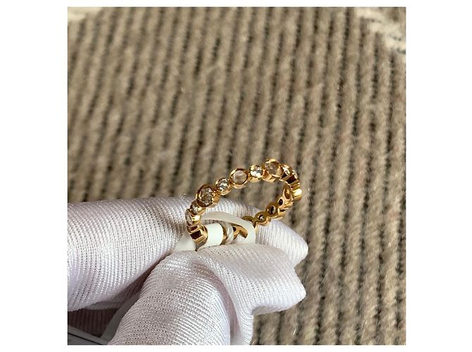 Anello Tiffany & Co. Bubble Setting Diamanti Oro Rosa 18k - vista 3