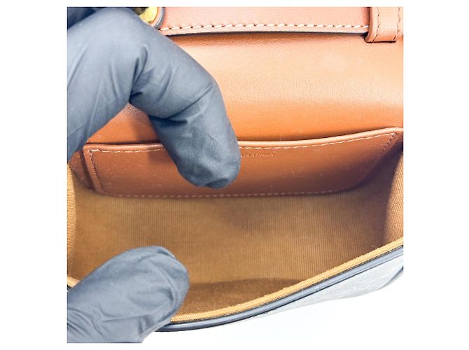 Céline Celine Triomphe Triomphe Coated Canvas Mini - vista 5