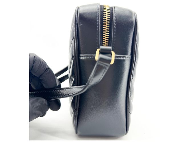Autre Marque Saint Laurent Lou Camera Matelasse Chevron Leather Small - vista 3