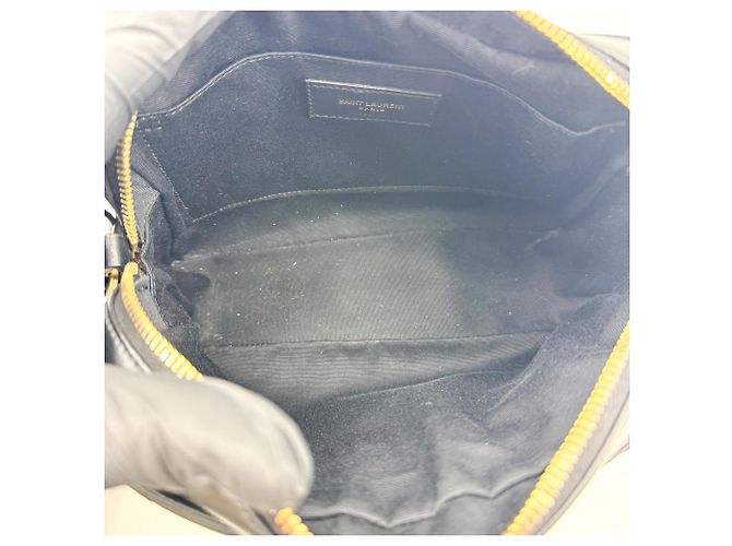 Autre Marque Saint Laurent Lou Camera Matelasse Chevron Leather Small - vista 5