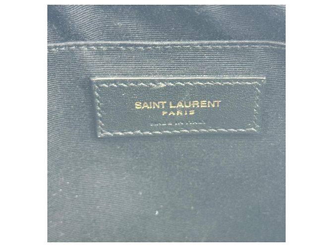 Autre Marque Saint Laurent Lou Camera Matelasse Chevron Leather Small - vista 6