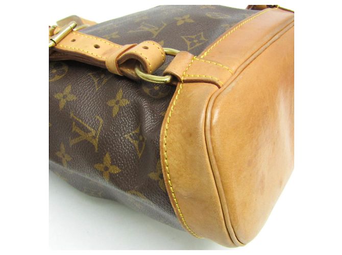 Louis Vuitton Vintage Montsouris Monogram Canvas MM - vue 7