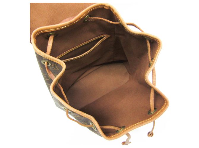 Louis Vuitton Vintage Montsouris Monogram Canvas GM - vue 3