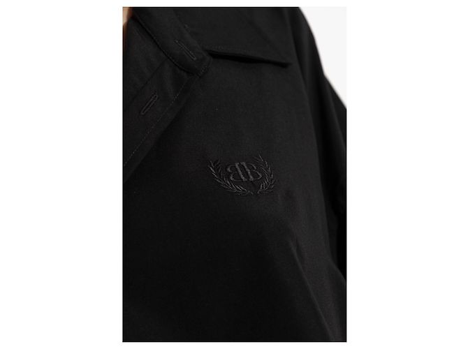 Balenciaga Hemd mit besticktem Logo - Ansicht 3
