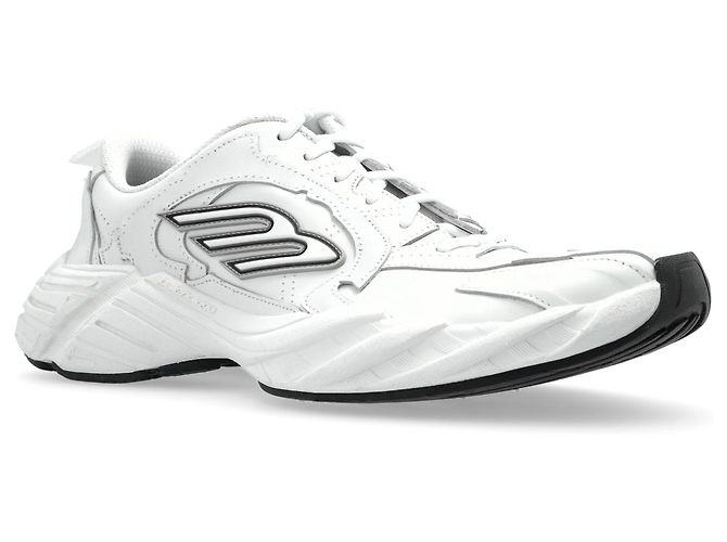Baskets Balenciaga MONDAY blanches - vue 2