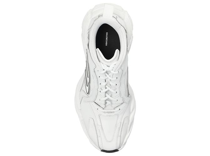 Baskets Balenciaga MONDAY blanches - vue 4
