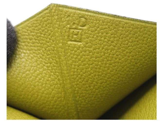 Béarn Hermès Cartera larga Hermes Bearn Soufflet de lagarto - vista 6