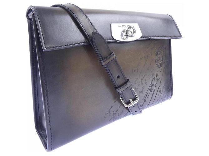 Berluti Emo Messenger Schultertasche - Ansicht 2