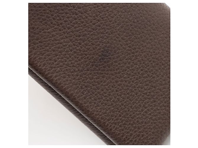 Hermès Tarjetero compacto Duo Calvi Hermes en piel Mysore - vista 9