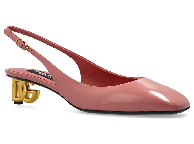 Dolce & Gabbana Lackleder Absatzschuhe in Rosa - Ansicht 2