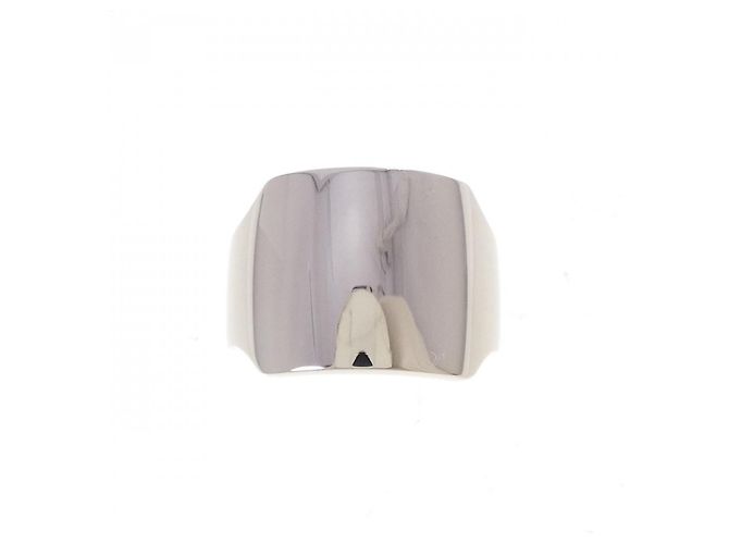 Cartier Santos Dumont 18K White Gold Ring Größe 15 - Ansicht 2