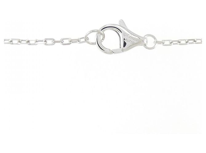 Collana Cartier in oro bianco 18K, ceramica e diamanti - vista 5