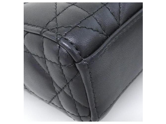Borsa Christian Dior Lady D-Joy in pelle d'agnello - vista 3