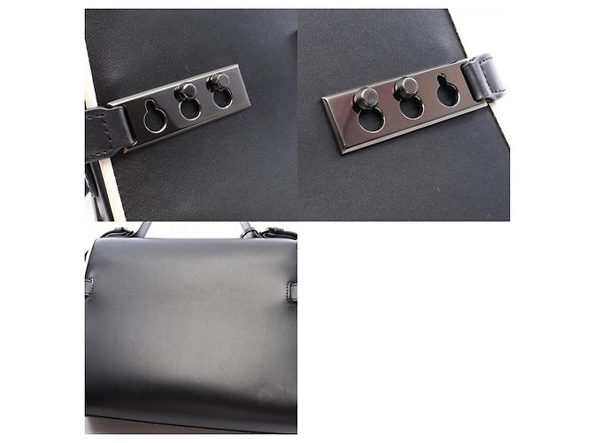 Borsa a mano 2way Delvaux Tempete MM in pelle - vista 10