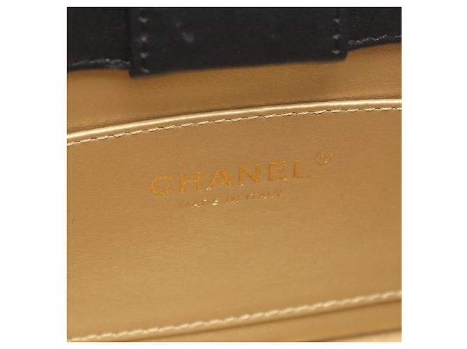 Borsa a tracolla CHANEL Matelassé in pelle d'agnello - vista 4