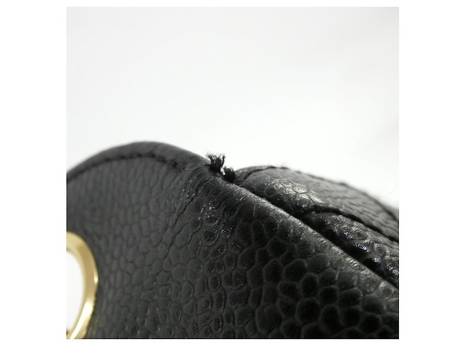 Borsa a tracolla Chanel in pelle Caviar - vista 4