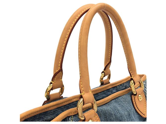 Borsa Louis Vuitton Monogram Denim - vista 7