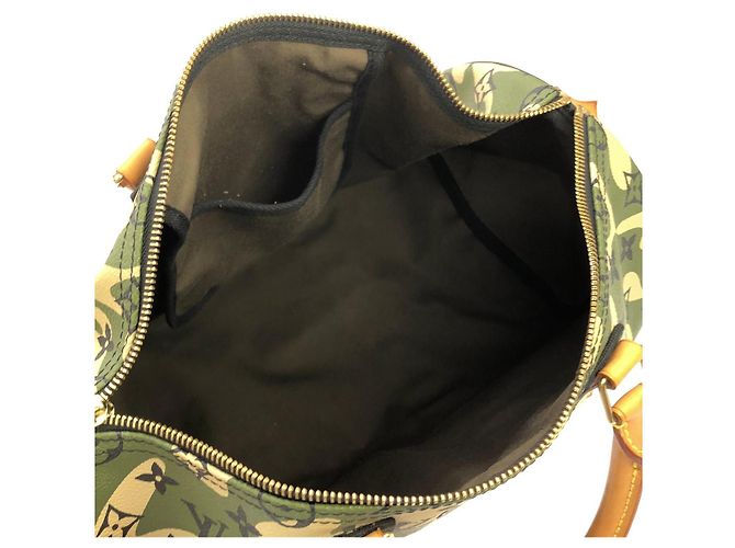 Borsa Boston Louis Vuitton Monogramouflage - vista 7