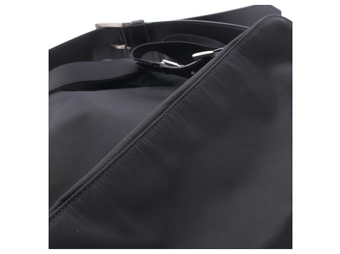 Mochila PRADA em couro e Re-Nylon - vista 6