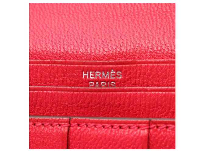 Béarn Hermès Cartera larga Hermes Bearn Souffle Alligator - vista 5