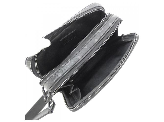 Louis Vuitton Monogram Eclipse Alpha Wearable Wallet Shoulder Bag - vista 10