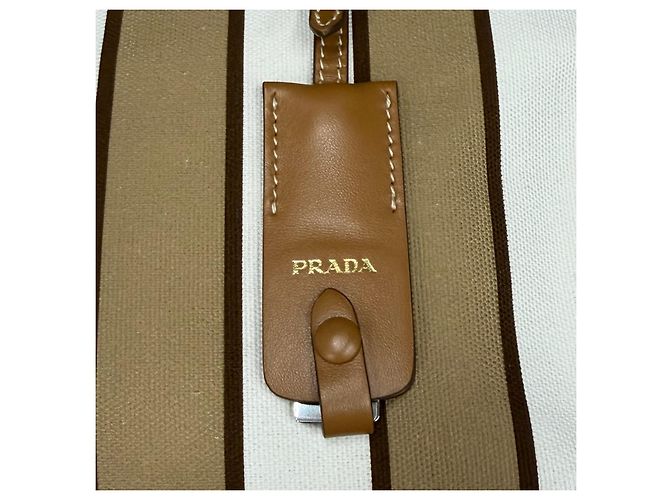 Prada Canvas Tote Bag - view 10