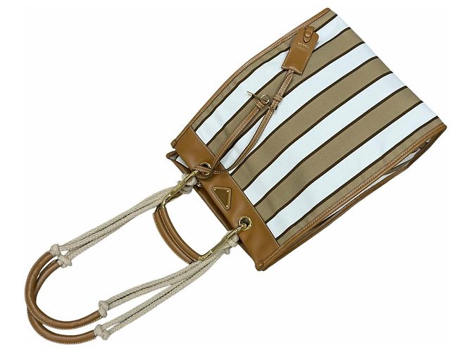 Prada Canvas Tote Bag - view 8