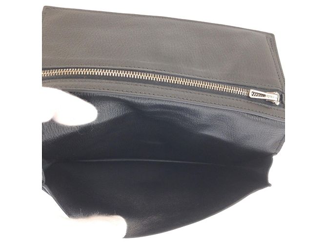 Béarn Hermès Hermes Bearn Soufflet Alligator Long Wallet - view 7